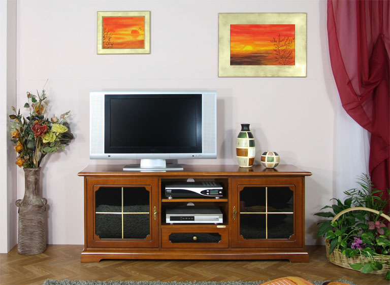 Meuble Tv 2 portes 1 tiroir