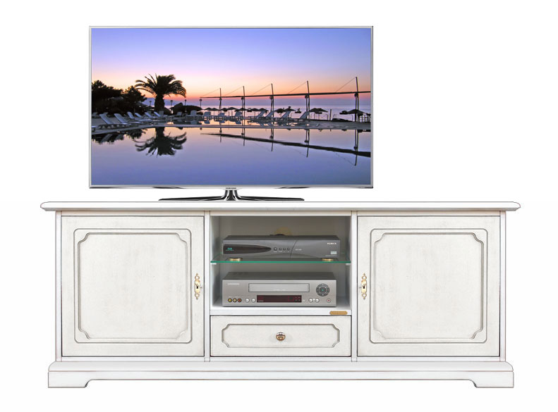 Meuble Tv 2 portes 1 tiroir