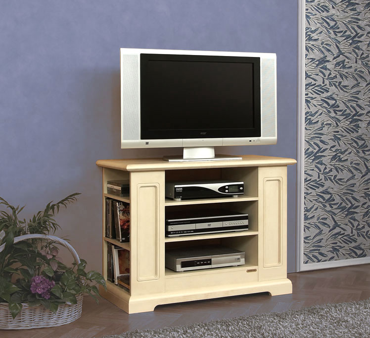 Meuble Tv essentiel avec &eacute;tag&egrave;res