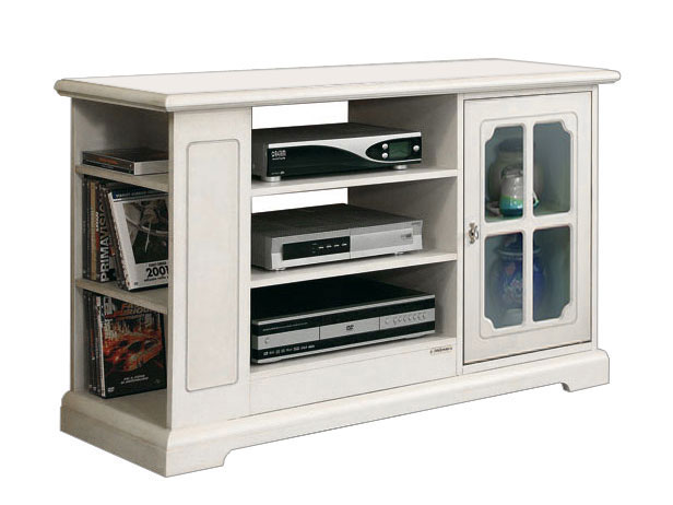 Meuble Tv 1 porte avec &eacute;tag&egrave;res