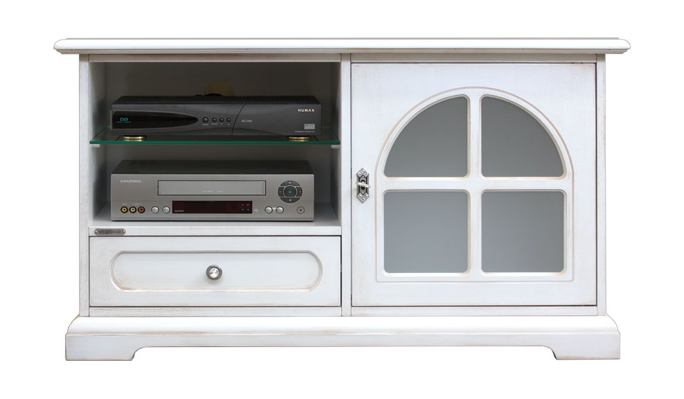 Meuble Tv 1 porte 1 tiroir et &eacute;tag&egrave;res