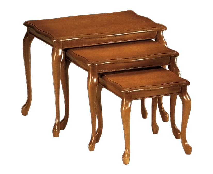 Trio Tables style classique