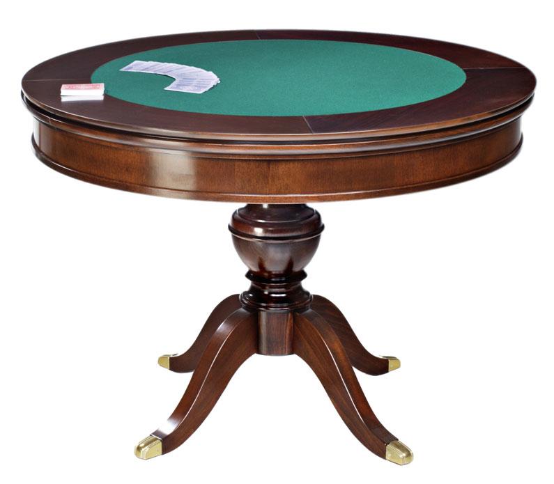 Surprenante et compl�te cette table de jeu. La forme classique de base, le 